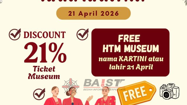 Peringati Hari Kartini 2026, Museum Jenang GusJigang Kudus Adakan Promo Spesial