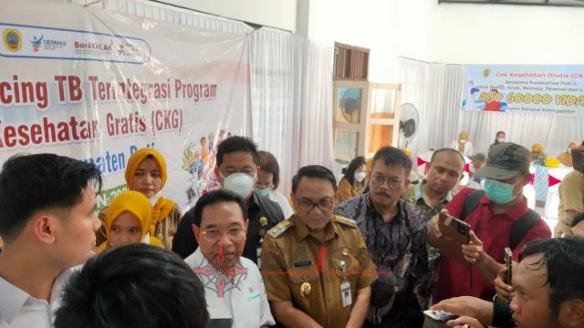 Ali Badrudin Dampingi Wamenkes di Pati, Penanganan Tuberkulosis Jadi Fokus Utama