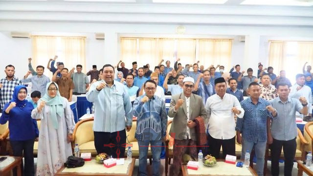 Joni Kurnianto Minta Fraksi Demokrat Jaga Kondusifitas dan Kawal Pembangunan Daerah 