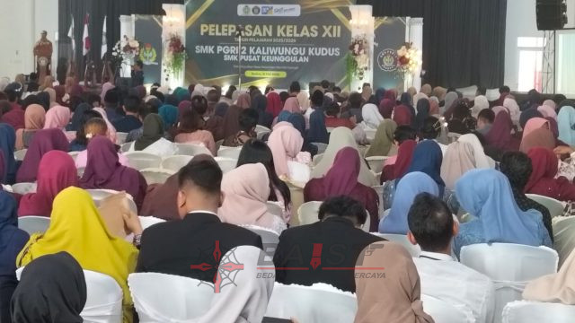 SMK PGRI 2 Kudus Adakan Kegiatan Pelepasan 342 Siswa Kelas XII, Ini Pesan Kepala Sekolah