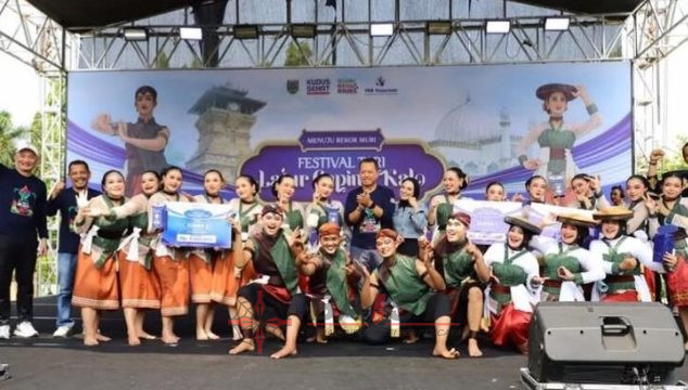 Festival Tari Lajur Caping Kalo, Upaya Kenalkan Warisan Budaya Kudus