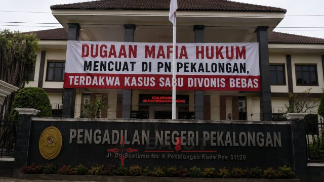 Dugaan Mafia Hukum Mencuat di PN Pekalongan, Terdakwa Kasus Sabu Divonis Bebas