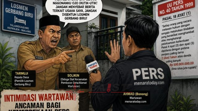Diduga Intimidasi Wartawan, Oknum Kades di Malang Terancam Jerat UU Pers