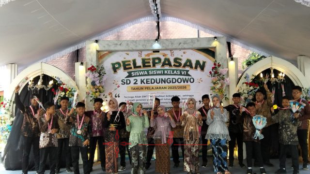 SD 2 Kedungdowo Kudus Gelar Pelepasan Siswa TA 2025/2026, Ini Pesan Kepala Sekolah