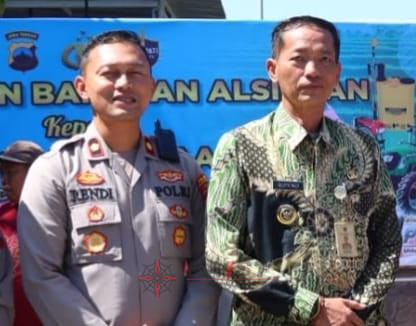 Kades Terban Beri Apresiasi Atas Bantuan Alsintan Polres Kudus Kepada Poktan Terban Pati Ayam
