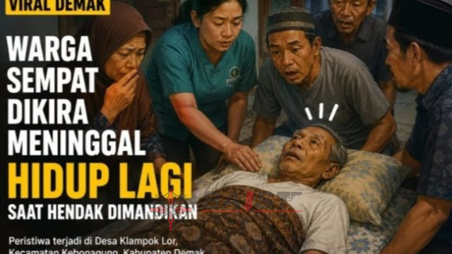 Viral dan Bikin Heboh. Jenazah Lansia di Demak Hidup Lagi Saat Hendak Dimandikan