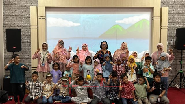 Read Aloud Kudus Gelar MBG Mengajak Anak Gemar Membaca, Dinas Arpusda Beri Apresiasi