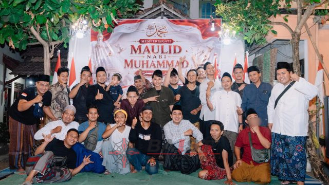 Warga Gembung Gelar Peringatan Maulid Nabi Muhammad SAW dan Malam Tasyakuran HUT ke-81 Kemerdekaan RI