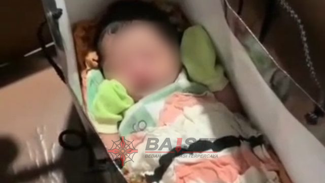 Bayi Perempuan Ditemukan Dalam Goodie Bag Diteras Rumah Warga di Karangampel Kudus