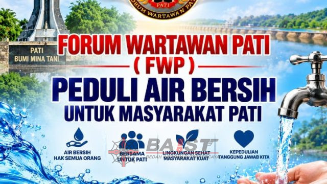 Saat Air Menjadi Barang Mewah, Forum Wartawan Pati Turun Membawa Harapan