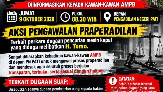 AMPB Kawal PN Pati: Dorong Proses Hukum Bersih dari Dugaan Suap